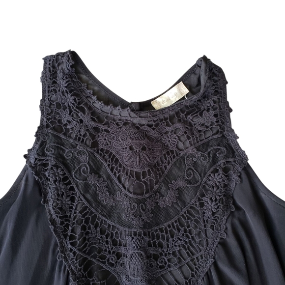 Altar'd Black Lace Tank Dress Small - Picture 2 of 8